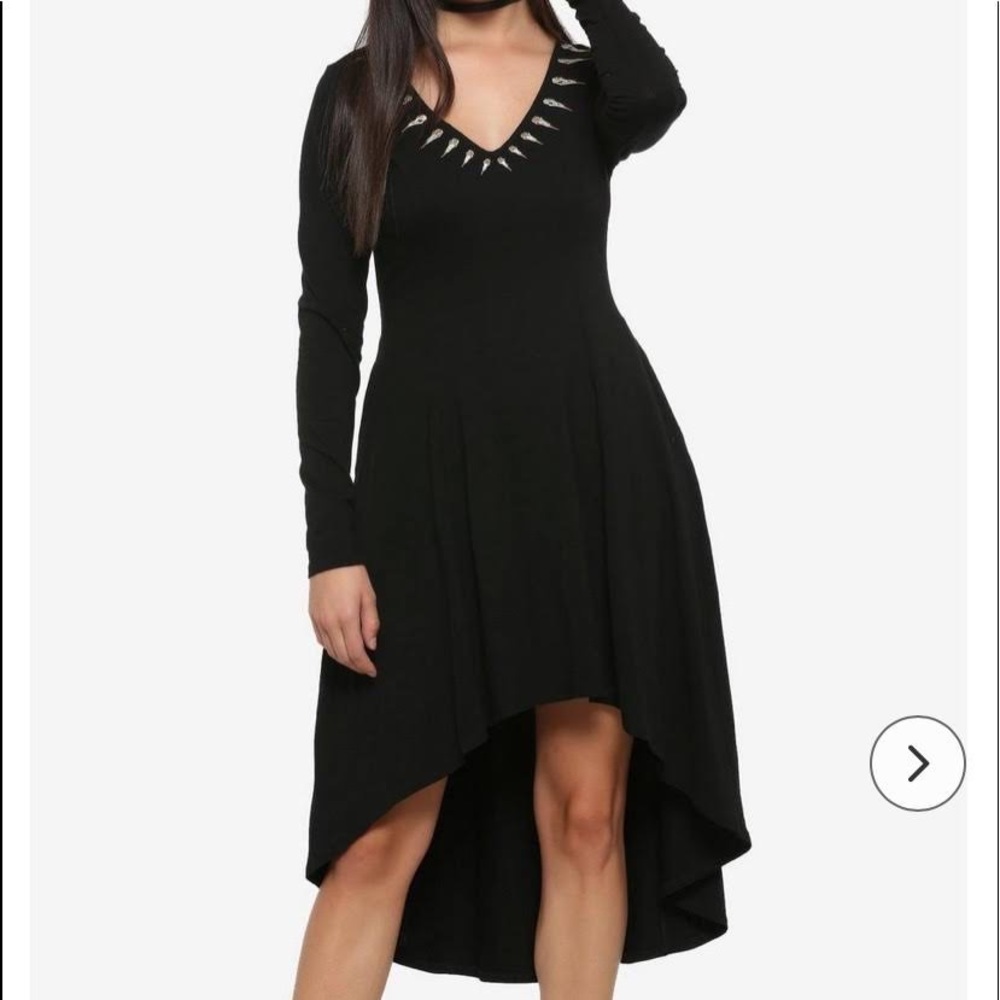 Maleficent Inspired High Low Dress